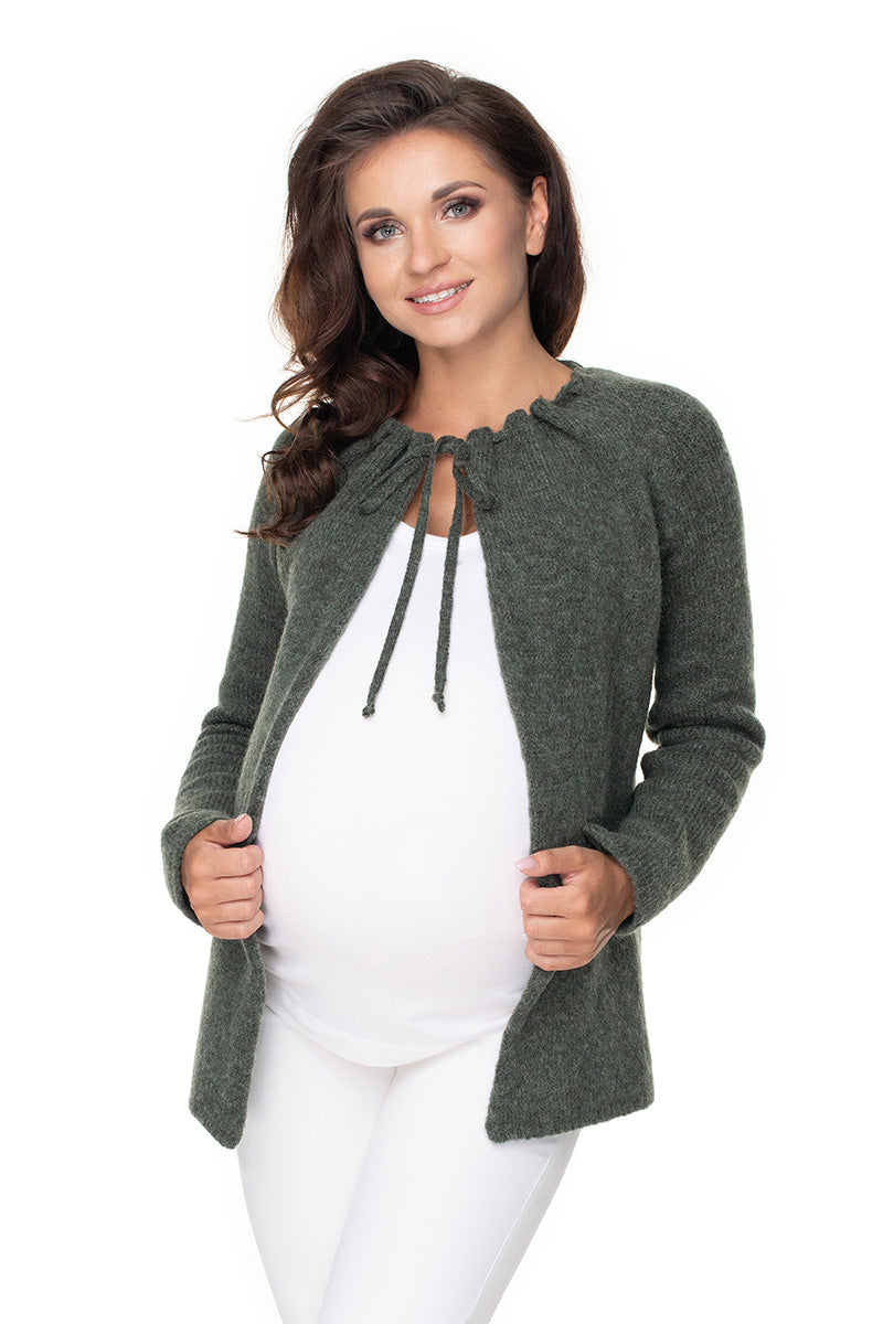 Cardigan de grossesse femme PeeKaBoo — vert