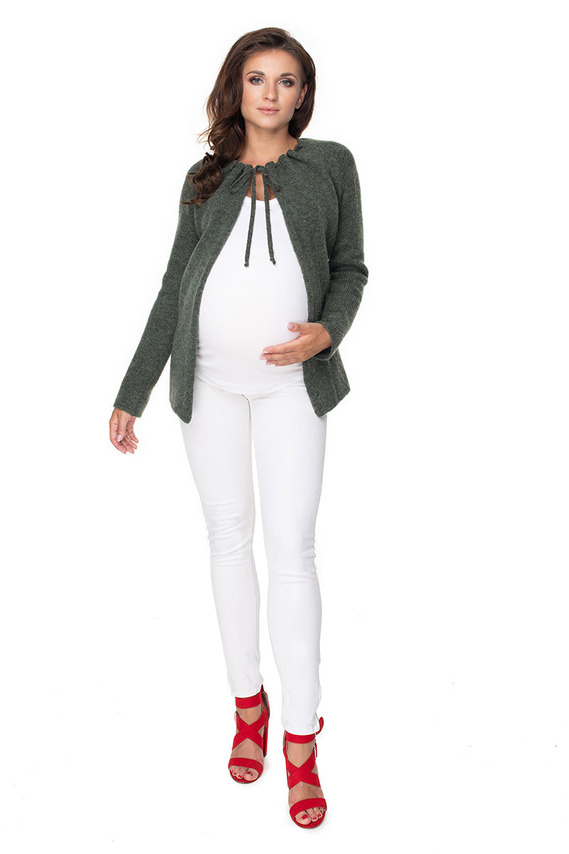 Cardigan de grossesse femme PeeKaBoo — vert