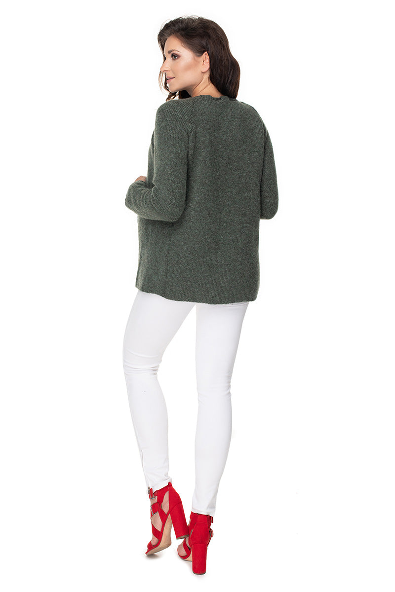 Cardigan de grossesse femme PeeKaBoo — vert