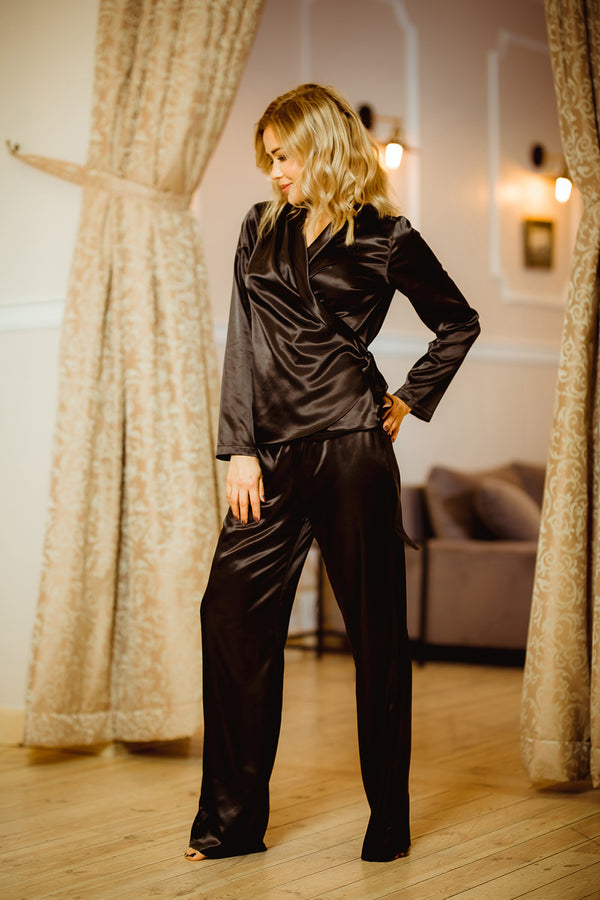 Pyjama femme Kalimo — noir