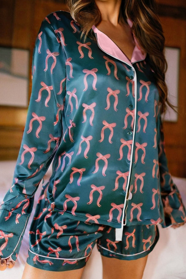 Ensemble femme manches longues — vert