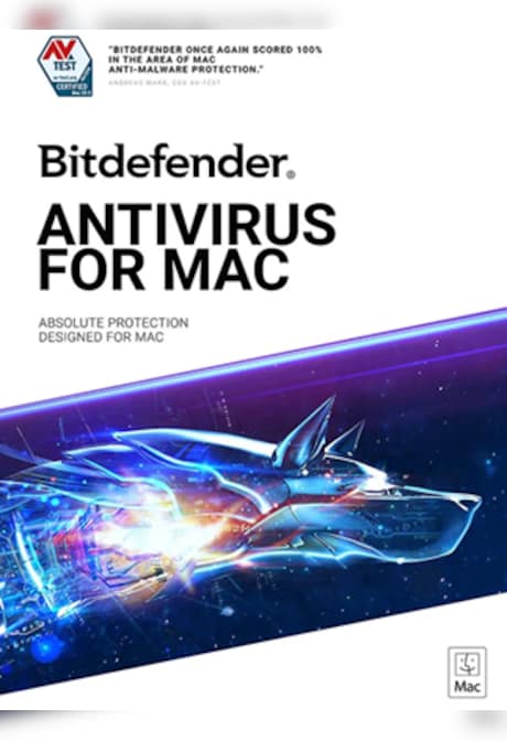 Bitdefender Antivirus for Mac 1 Device 3 Years - Bitdefender Key - GLOBAL