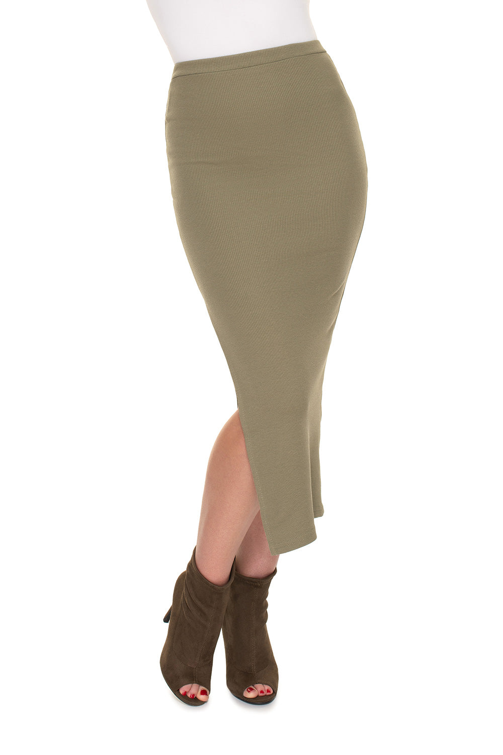 Jupe femme PeeKaBoo — vert