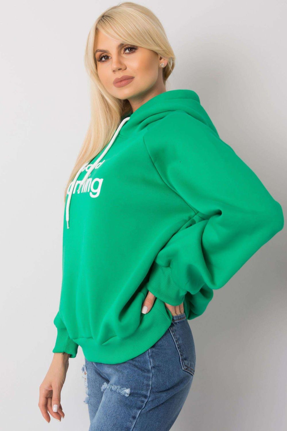 T-shirt femme Ex Moda Sweatshirt Sweatshirt — vert