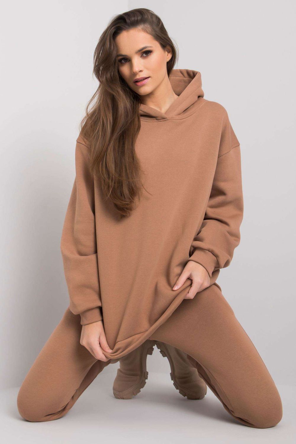 Ensemble lingerie femme BFG L Ensemble L — brun
