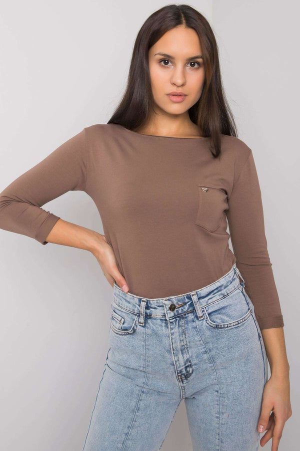 Blouse femme BFG Chemisier Chemisier — brun