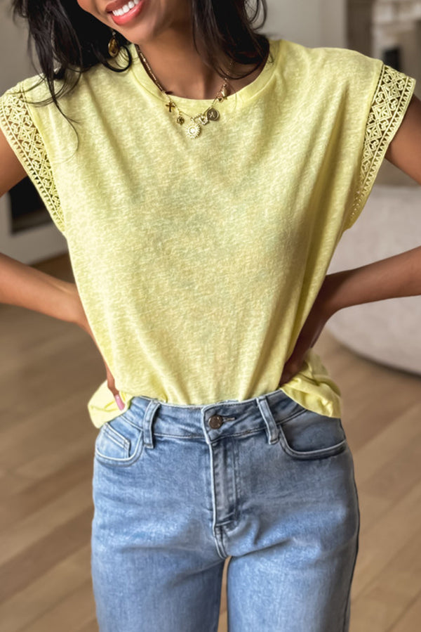 T-shirt femme patchwork