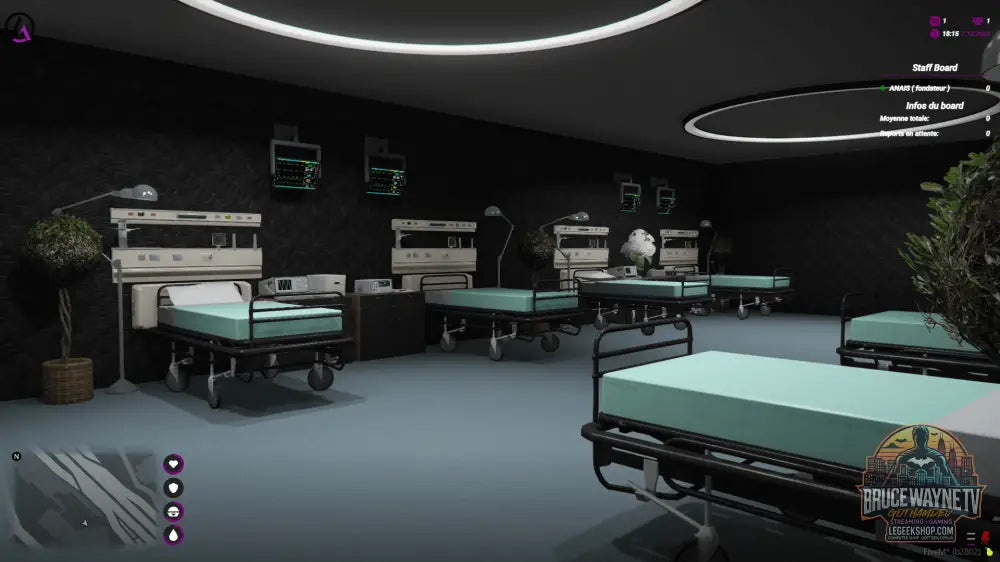 Mapping Hospital pour FiveM - Legeekshop