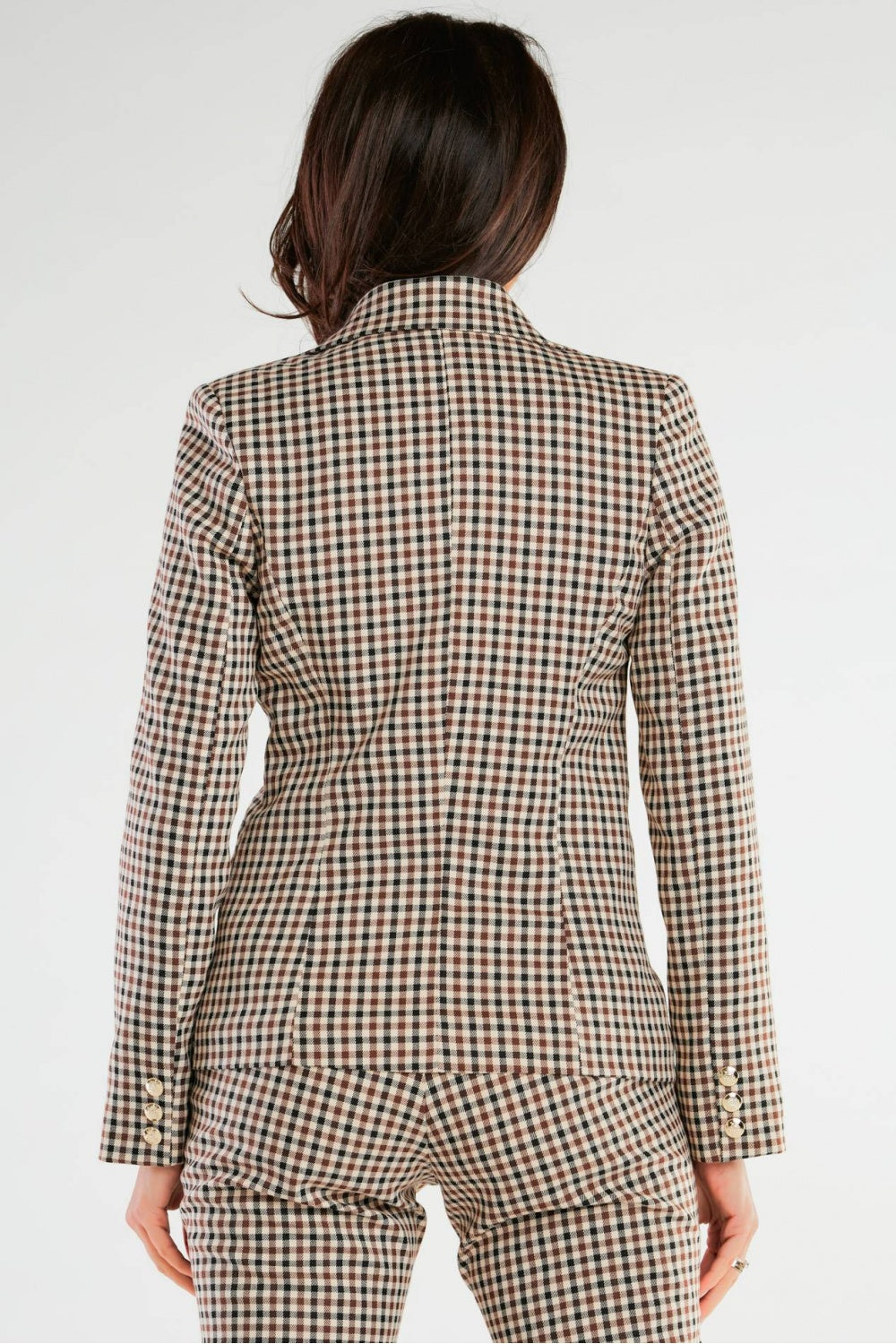 Blazer femme awama — brun