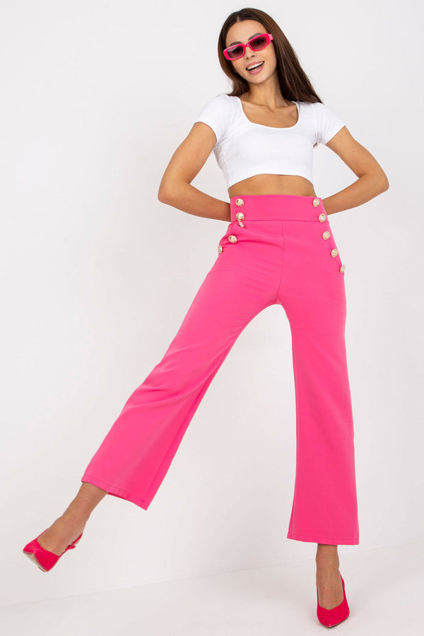 Chaussures à talons femme Italy Moda Pantalon Pantalon — rosé