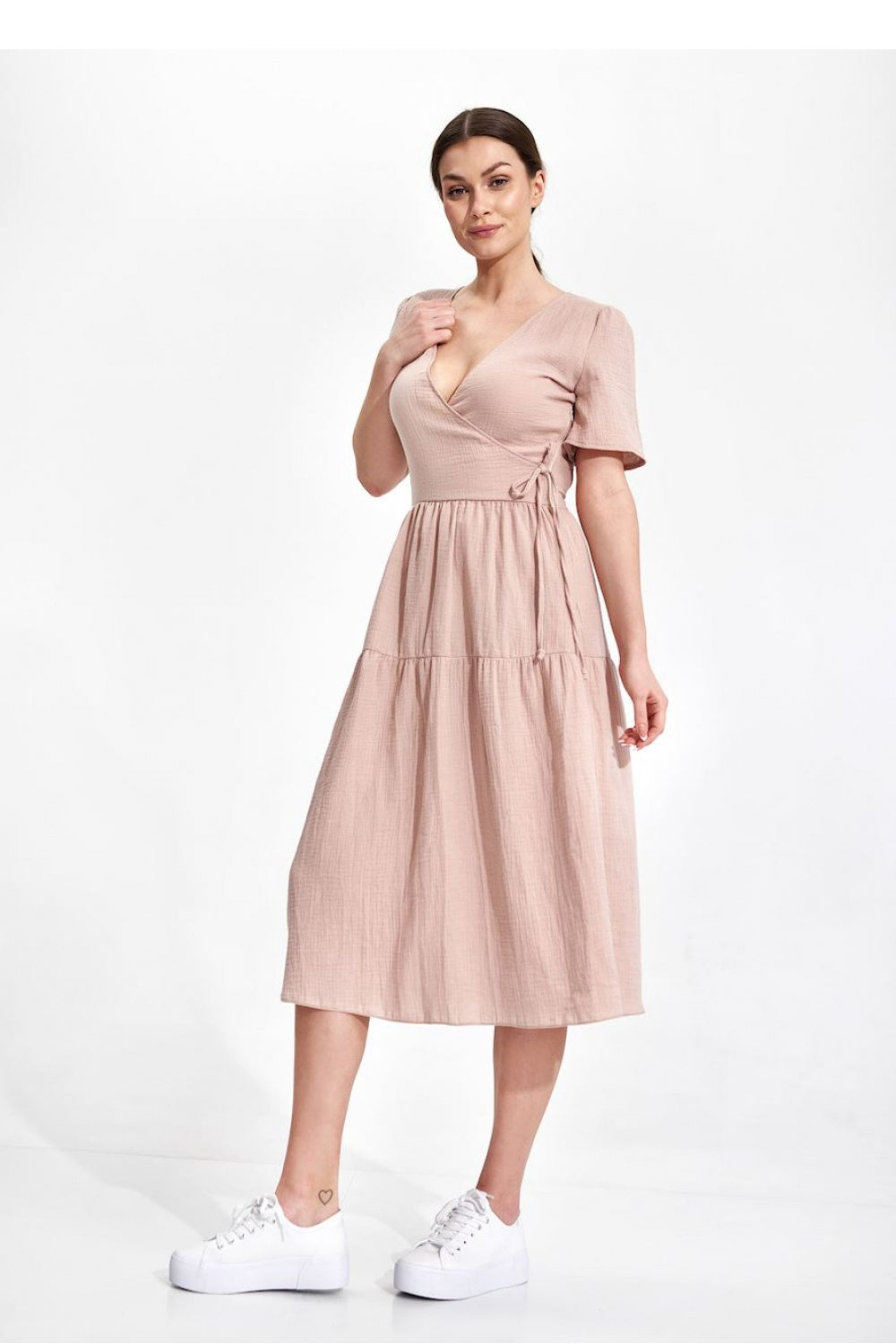 Robe femme Figl De Jour De — beige