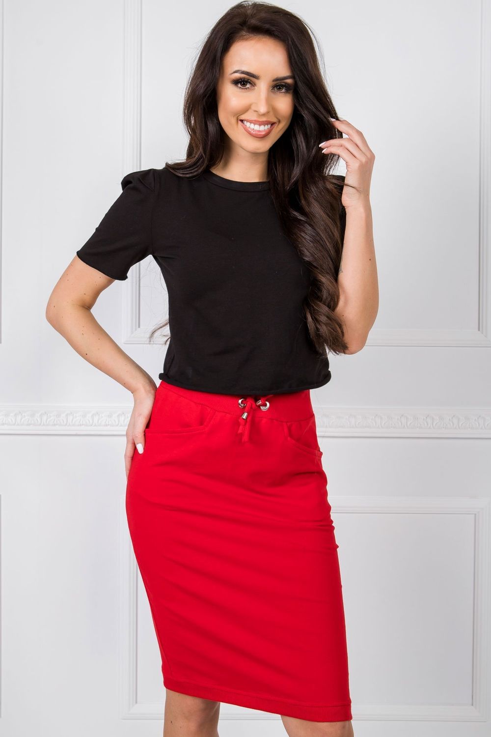 Jupe femme BFG — rouge