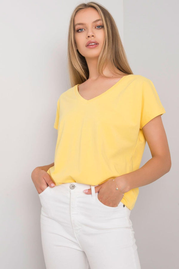 Blouse femme BFG T Shirt T — jaune