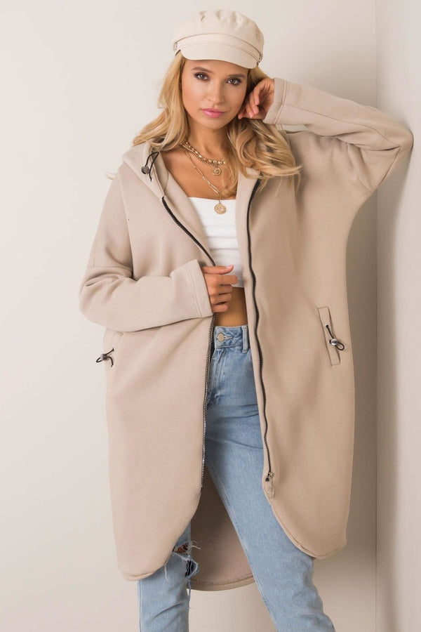 T-shirt femme Rue Paris Sweatshirt Sweatshirt — beige