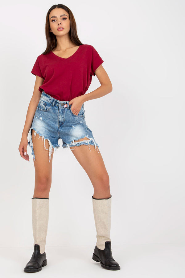 Blouse femme BFG T Shirt T — rouge