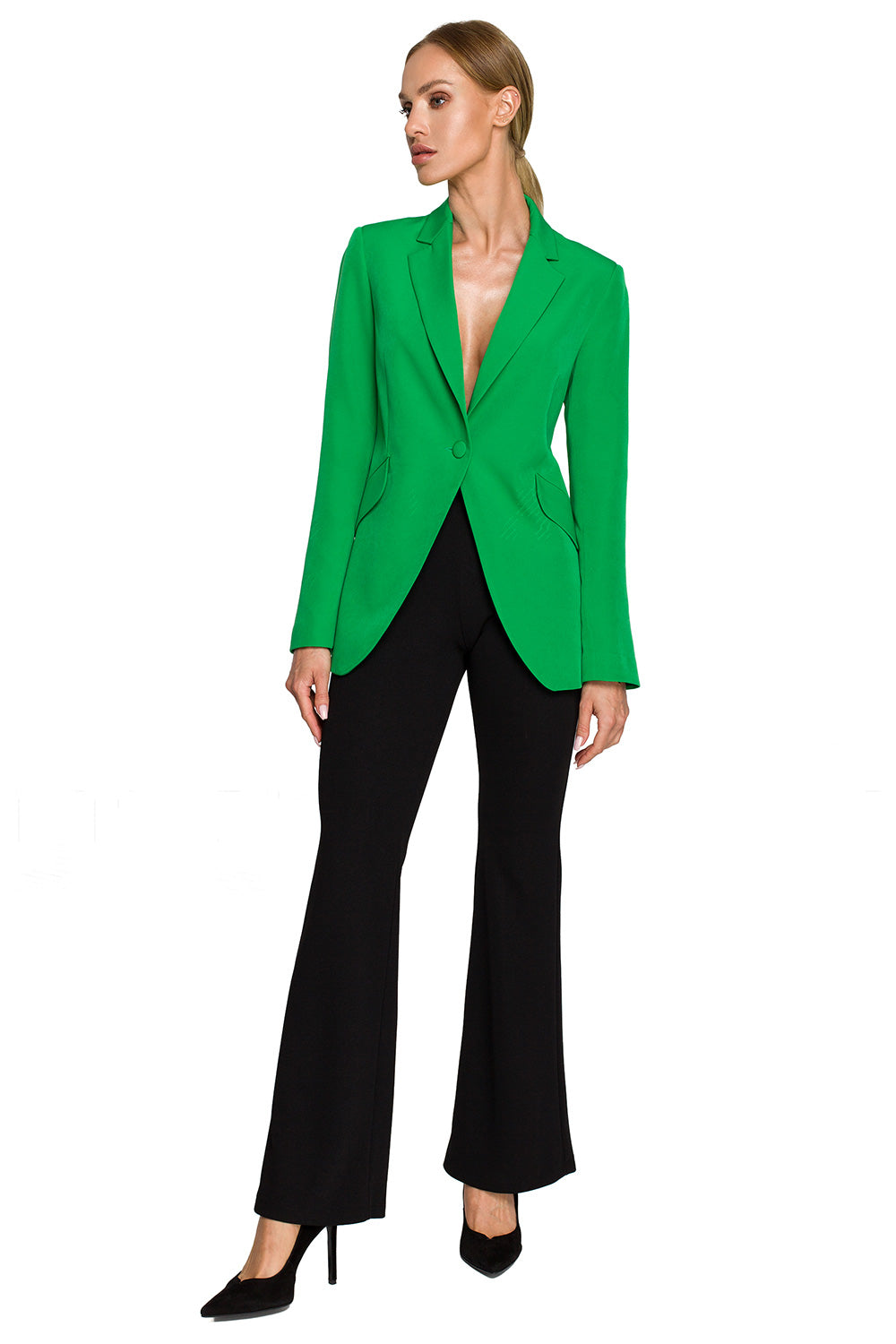Blazer femme Moe — vert