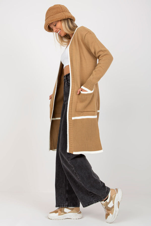 Cardigan femme Rue Paris — beige
