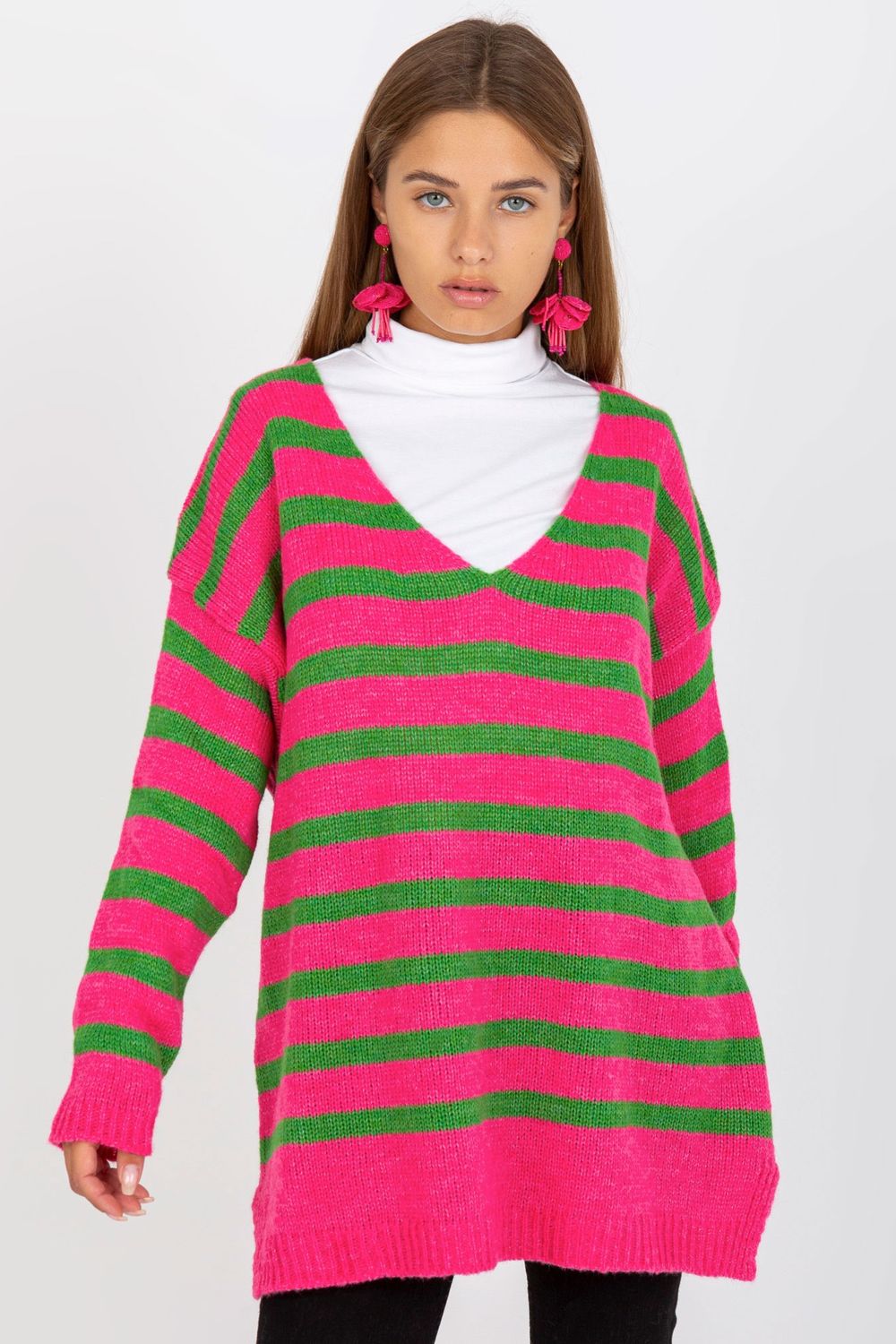 Pull femme Och Bella Chandail Chandail — rosé
