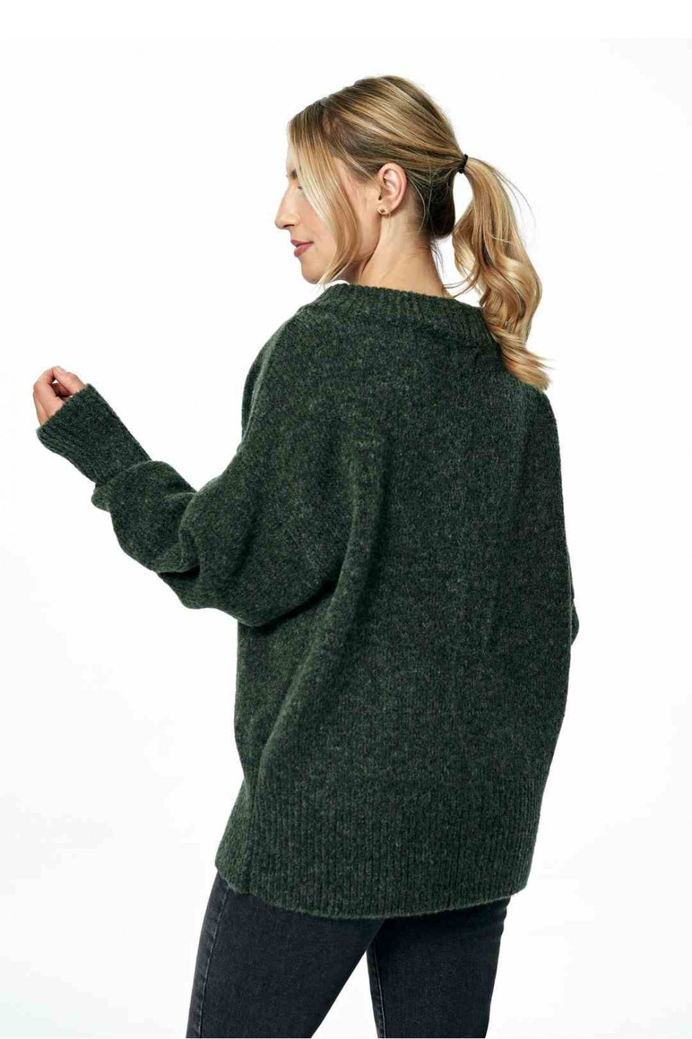 Pull femme Figl Chandail Chandail — vert