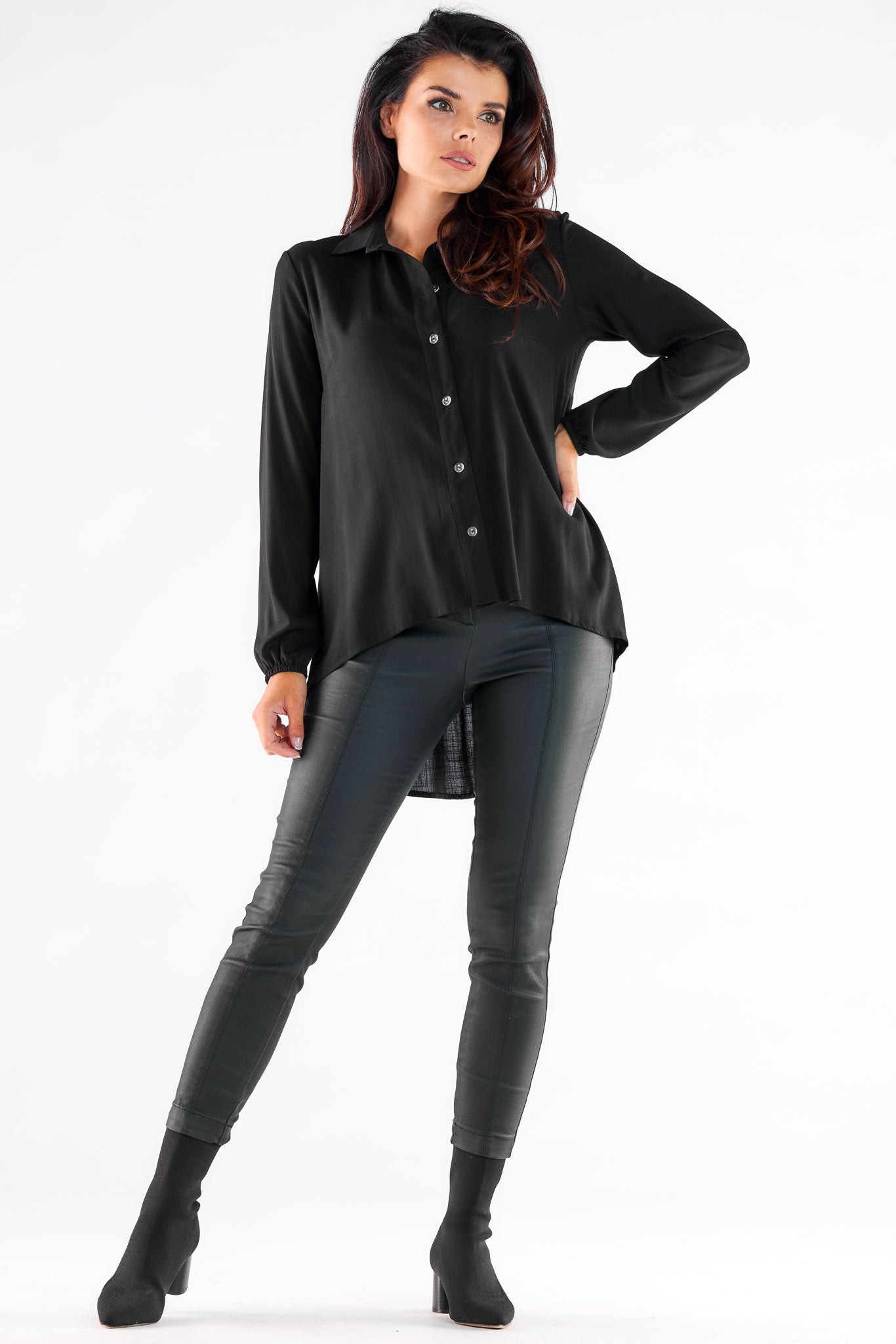 Blouse femme awama — noir