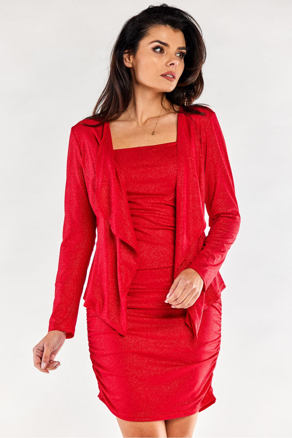 Blazer femme awama — rouge