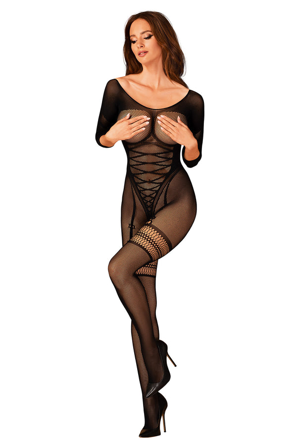 Corset femme Obsessive Bodystocking Bodystocking — noir