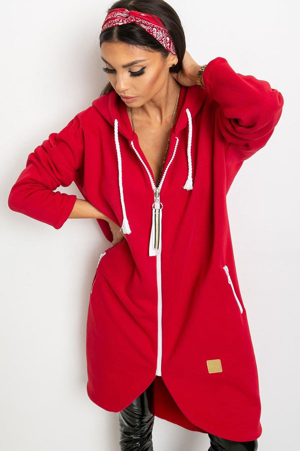 T-shirt femme Relevance Sweatshirt Sweatshirt — rouge