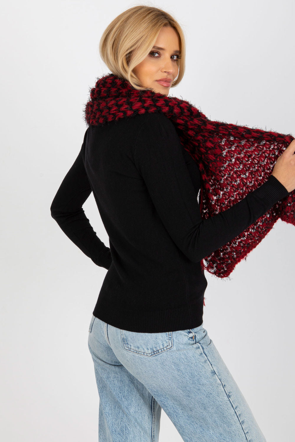 Châle femme AT — rouge