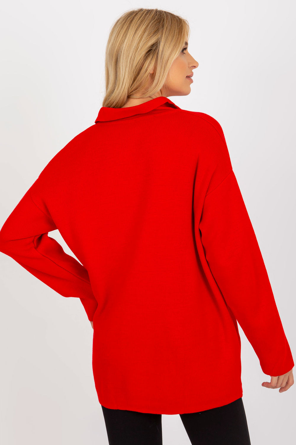 Pull femme Rue Paris Chandail Chandail — rouge