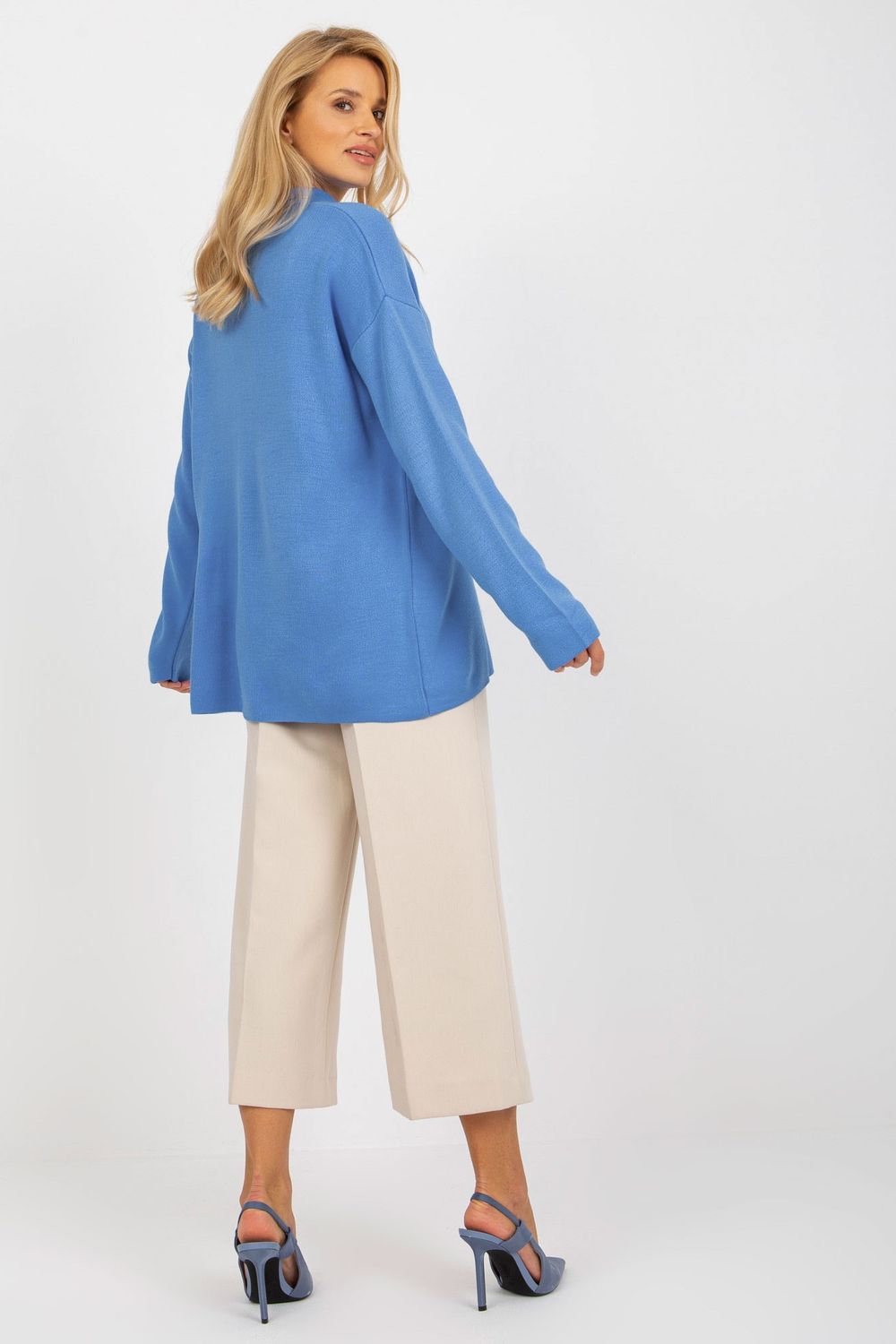 Pull femme Rue Paris Chandail Chandail — bleu