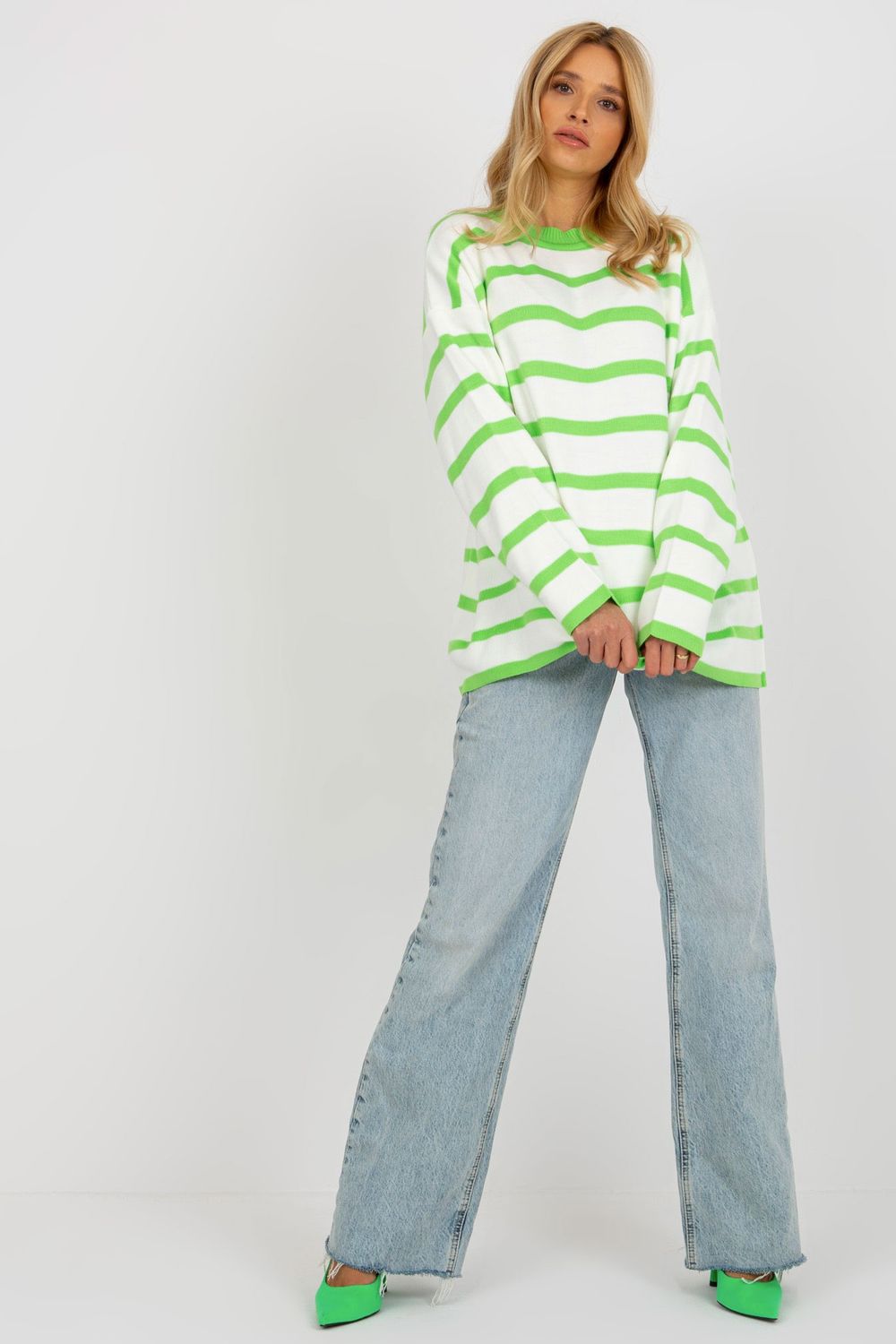 Pull femme Rue Paris Chandail Chandail — vert