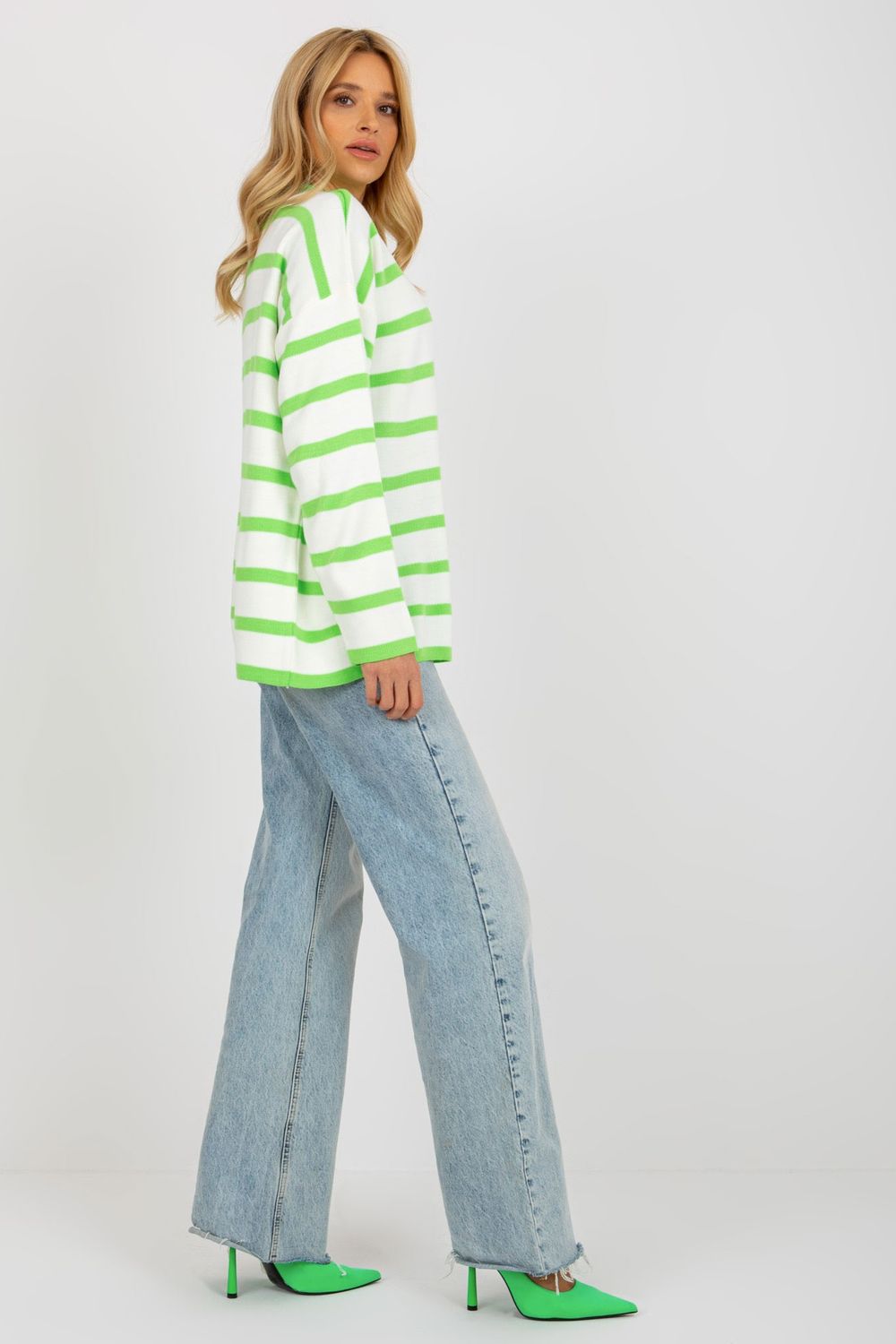 Pull femme Rue Paris Chandail Chandail — vert
