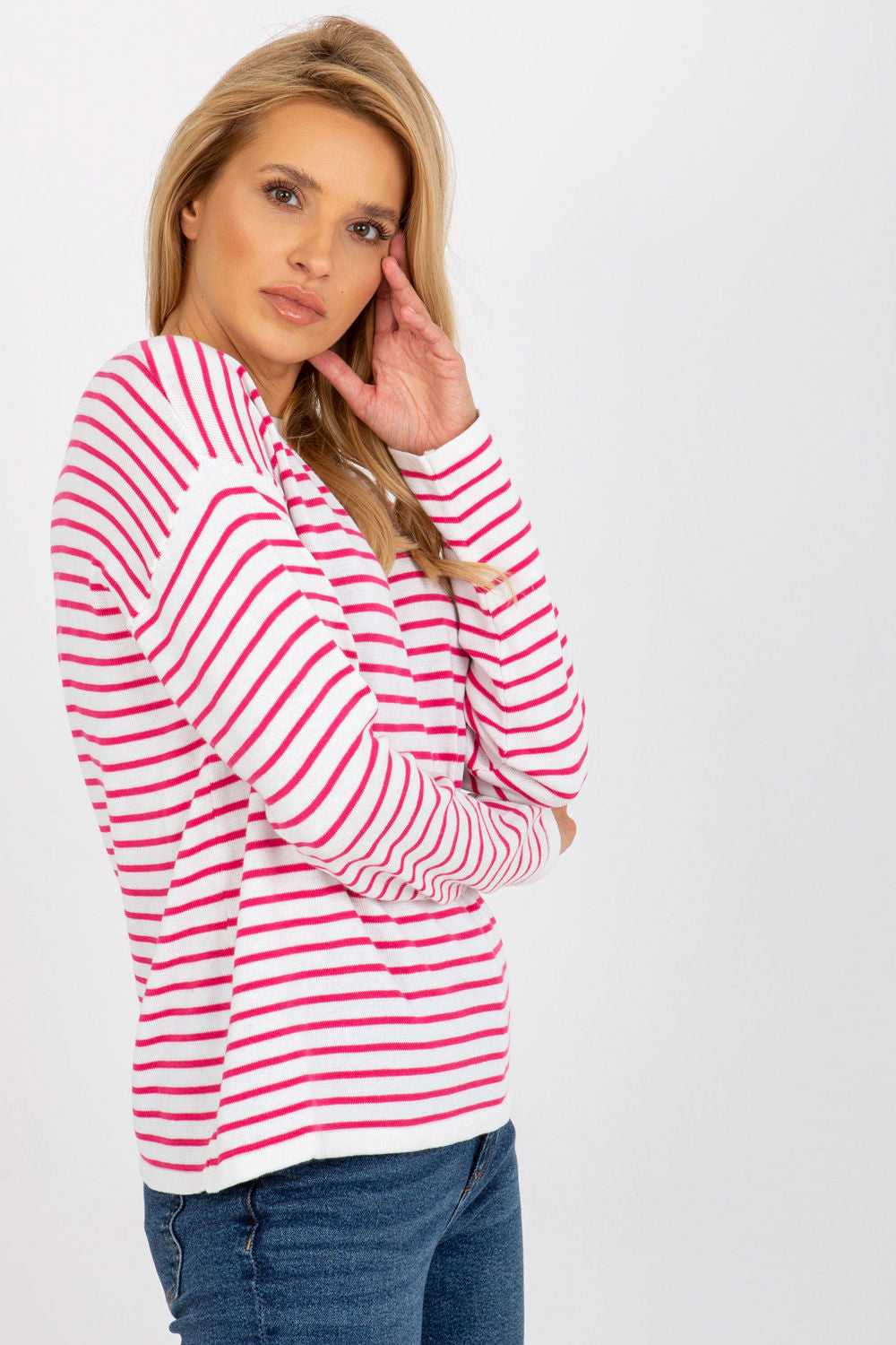 Pull femme Rue Paris Chandail Chandail — rosé