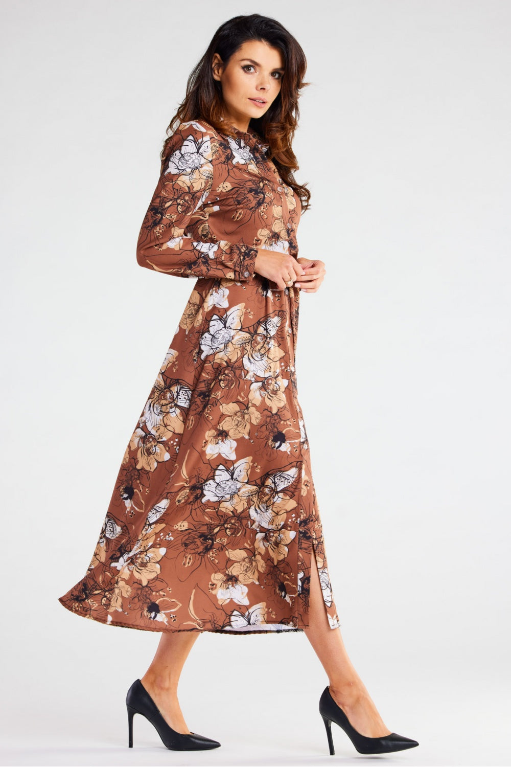 Robe femme awama De Jour De — brun