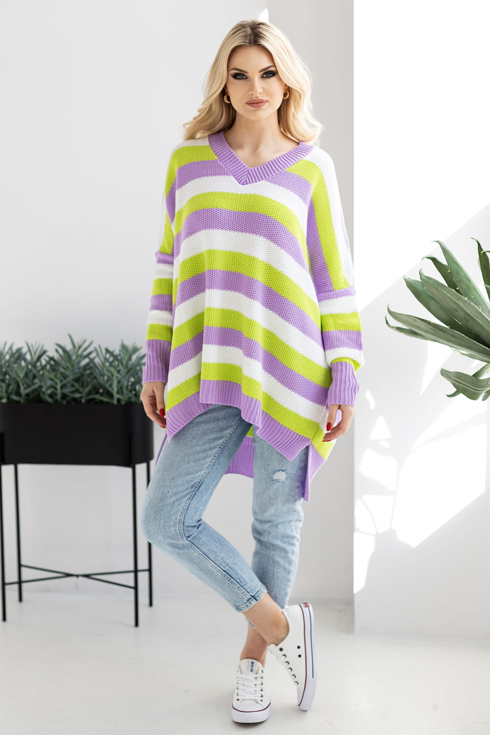 Pull femme PeeKaBoo Chandail Chandail — multicouleur
