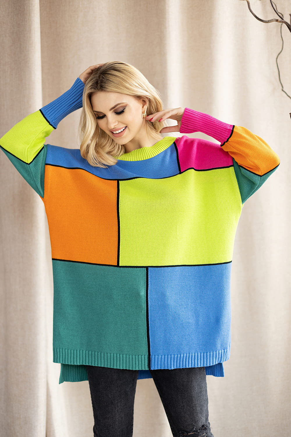 Pull femme PeeKaBoo Chandail Chandail — multicouleur
