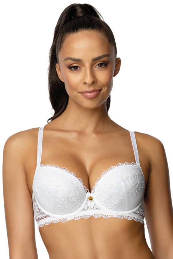Soutien-gorge push-up femme Mat — blanc