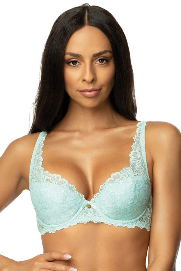 Soutien-gorge push-up femme Mat — vert