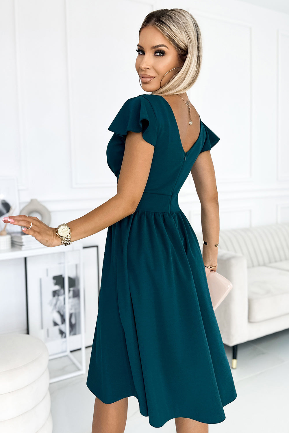 Robe femme Numoco De Soirée De — vert