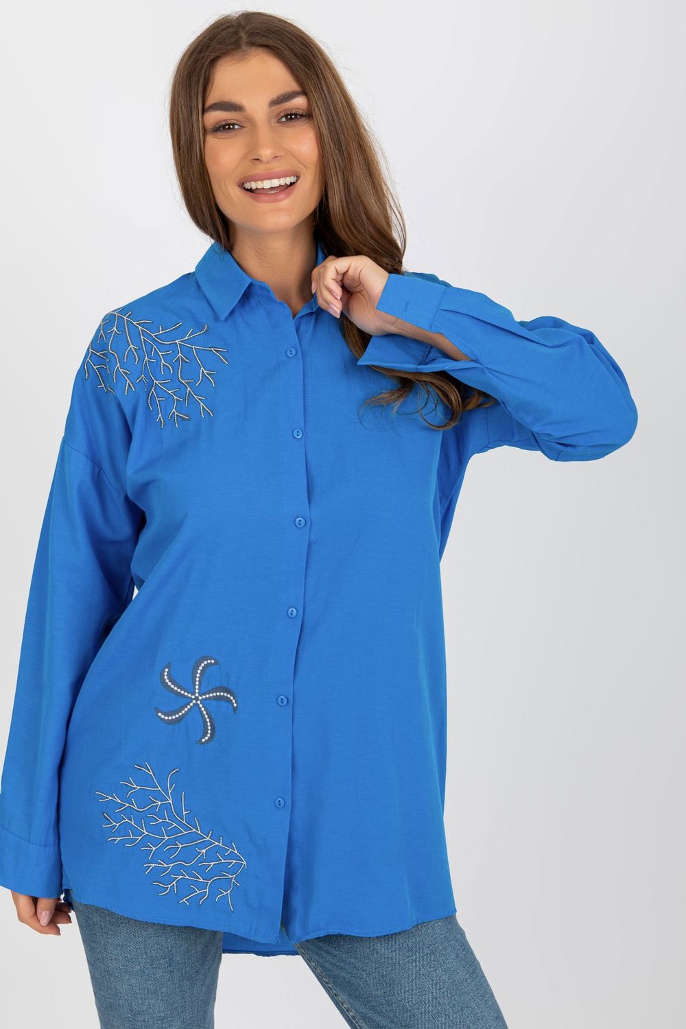 Blouse femme Factory Price — bleu