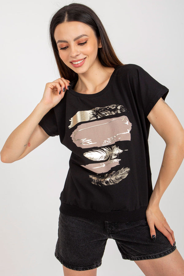 Blouse femme Rue Paris Chemisier Chemisier — noir