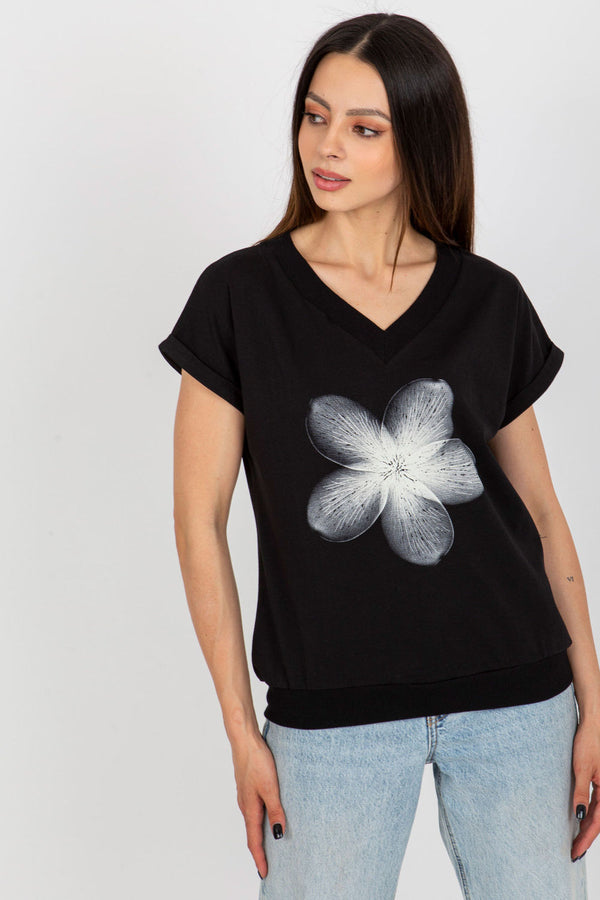 Blouse femme Rue Paris Chemisier Chemisier — noir
