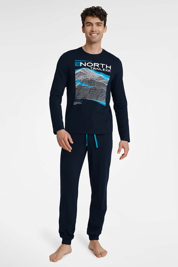 Pyjama homme Henderson — bleu marine