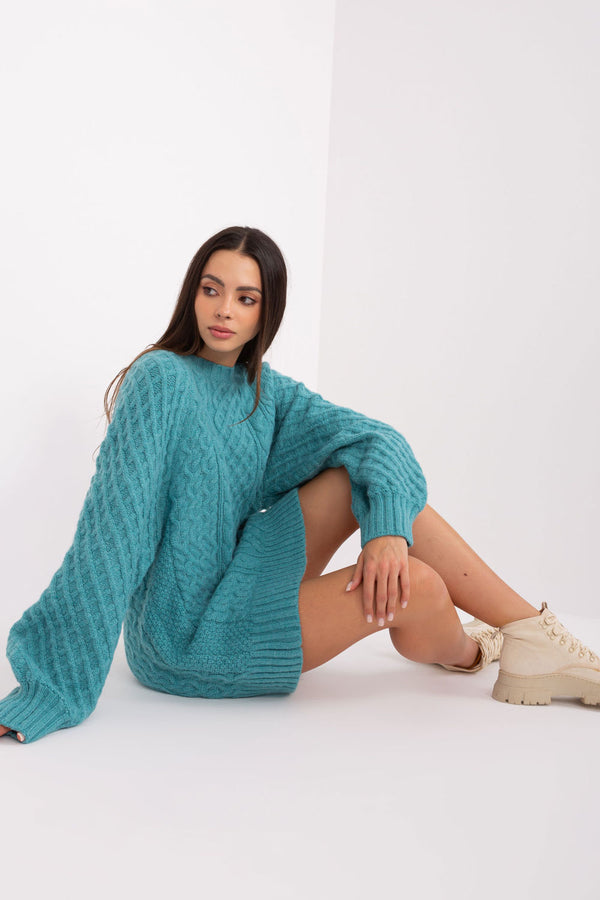 Pull femme AT Chandail Long Chandail — bleu