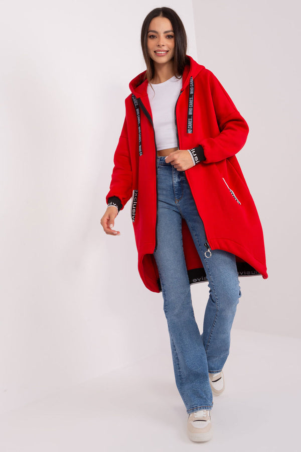 T-shirt femme Relevance Sweatshirt Sweatshirt — rouge