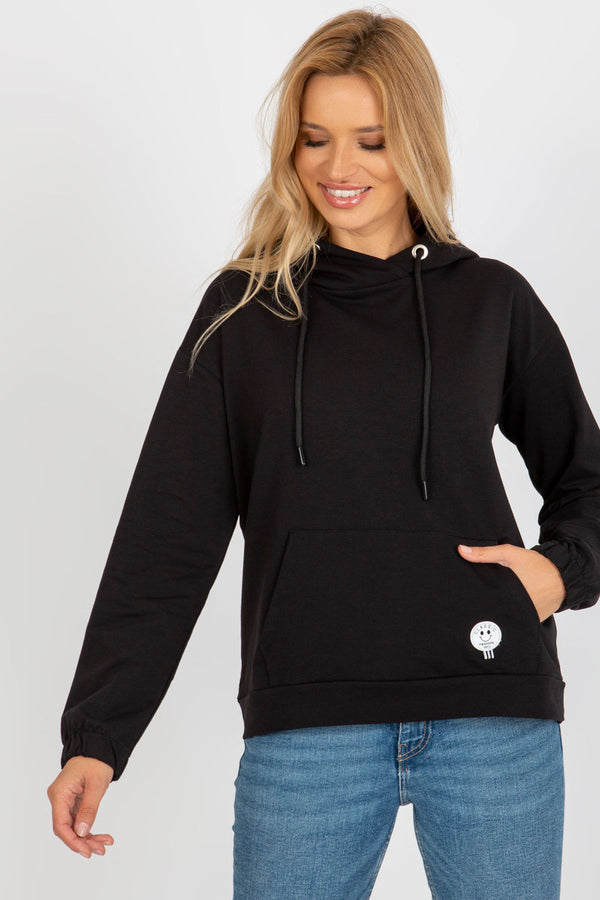 T-shirt femme Relevance Sweatshirt Sweatshirt — noir