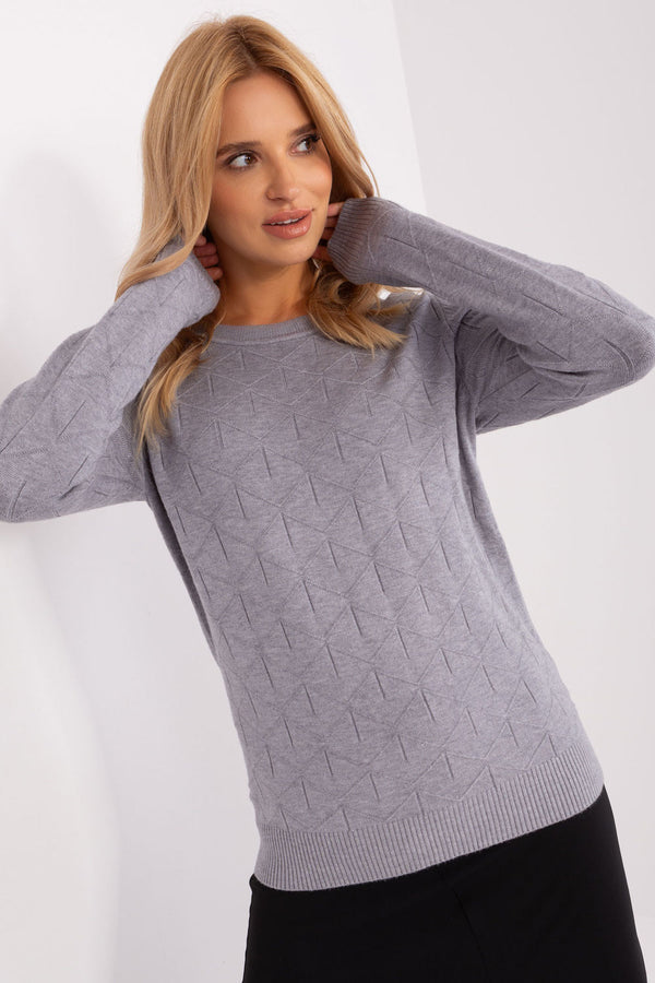 Pull femme AT Chandail Chandail — gris
