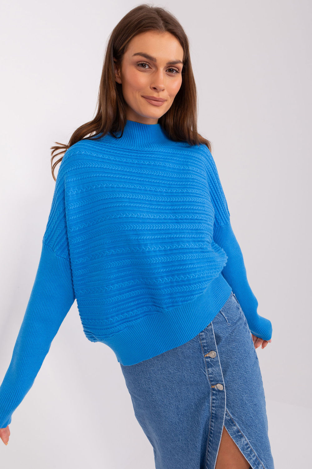 Pull femme AT Chandail Chandail — bleu