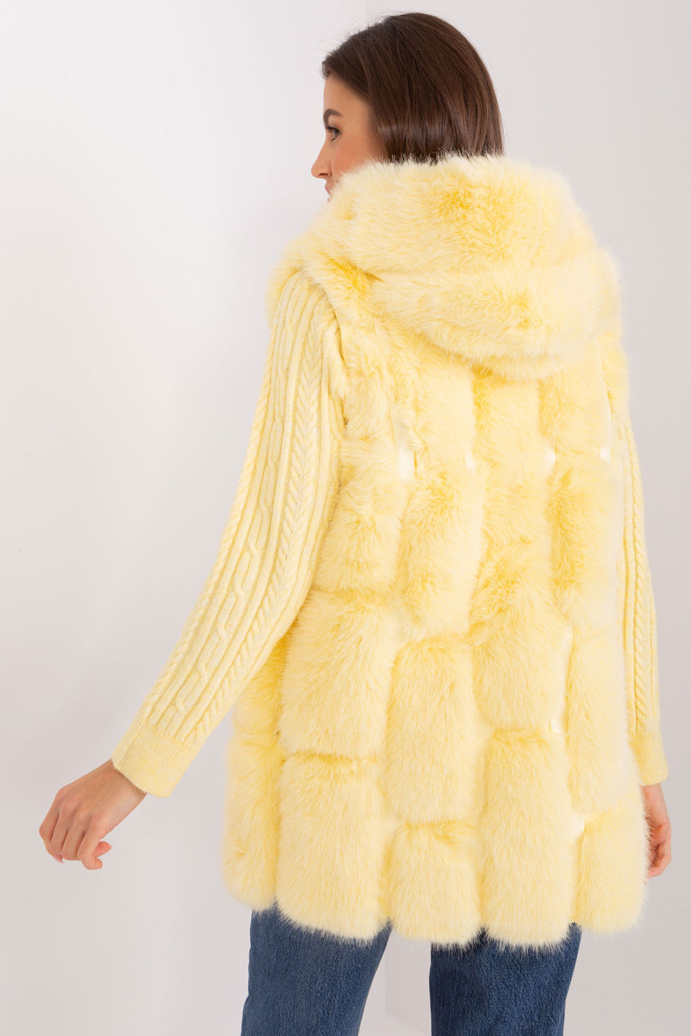 Gilet femme AT — jaune