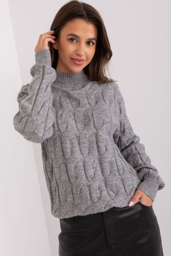 Pull femme AT Chandail Chandail — gris